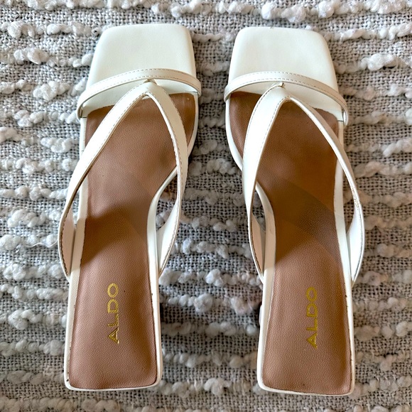 Austoria Women's Heeled Sandals - White/Bone - photo 3